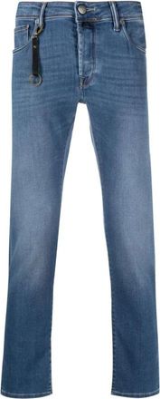 Incotex Slim-fit Jeans - Heren - Slim Fit Jeans - Blauw - W35 - Denim - Jeans
