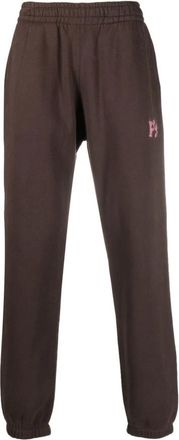 President's Joggingbroek PS Sweater Geborduurd PS - Heren - Sweatpants - Bruin - L - Katoen - Broeken