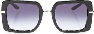 Dolce & Gabbana Zonnebril - Dames - Zonnebrillen - Zwart - 52 MM - Accessoires