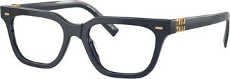 Miu Miu Glasses, female, Blue, Size: 53 MM Optical Frame