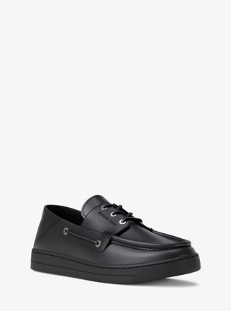 Michael Kors Aiden Leather Boat Shoes