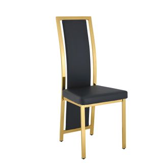 STILVORA Stilvora Sedia Da Ufficio Ergonomica Con Poggiapiedi E Supporto Lombare Ad Aria, Pelle, Nero