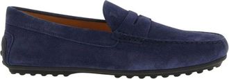Tod's Heren, Schoenen, Blauw, Maat: 44 EU Suède