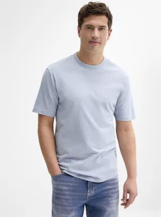 Le 31 Mens Touch of hemp T-shirt Relaxed fit