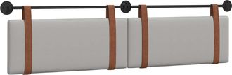 vidaXL Cabecero Colgante Gris Nube Pu Antiguo Vidaxl