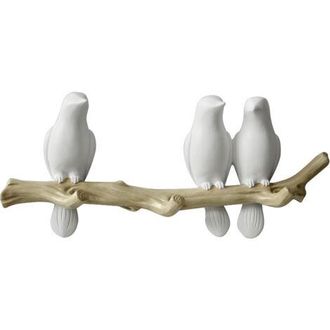OEM Perchero Decorativo - 3 P&aacute;jaros