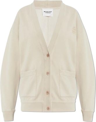 Isabel Marant Cardigans, female, Beige, Size: XS Stephy Cardigan