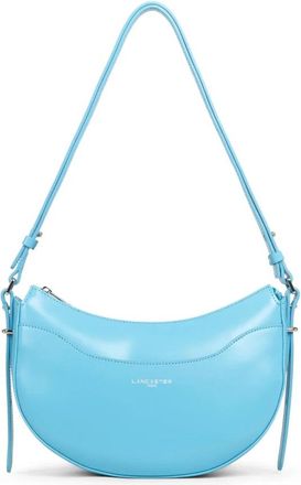 Lancaster Suave Ace Schoudertas - Dames - Schoudertassen - Blauw - ONE Size - Leer - Tassen
