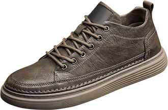 Generic Mens Basketball Shoes Breathable Business Fashion All Non Leather Lightweight Wear Sports Casual Sneakers Mens Running Trainers Size 9 (Brown, 6.5)