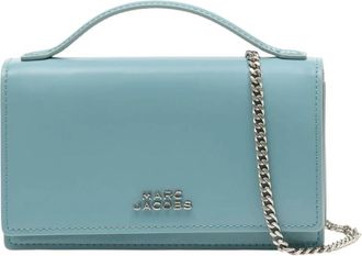 Marc Jacobs Handbags, female, Blue, Size: ONE SIZE Glam Mirror Mini Bag