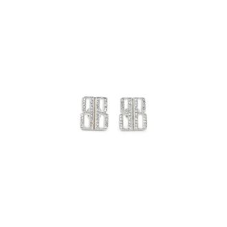 Balenciaga Earrings, female, Gray, Size: ONE SIZE 848460.Tz03S Earrings