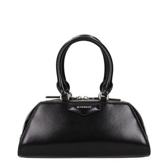 Givenchy Borsa Givenchy Antigona East West da donna in pelle nera