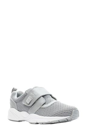 Propét Stability X Strap Sneaker in Light Grey Fabric at Nordstrom, Size 5.5