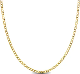 Delmar Curb Chain Necklace in Gold at Nordstrom Rack
