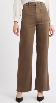 Frame Denim The Refined Patch Pocket Jeans in Moth at Nordstrom, Size 27