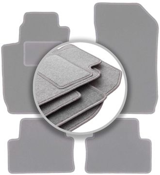 OEM Alfombrillas Grises Para Alfa Romeo 159 Berlina, Familiar, Familiar, Sportwagon (2006-2011)