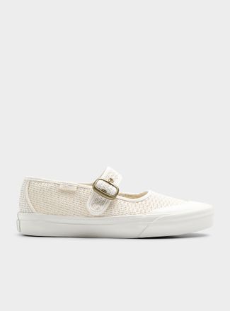 Vans Womens Marshmallow mesh Mary Jane shoes Women