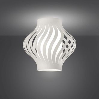 Linea Zero Plaf&oacute;n Blanco Cm. 40x39h