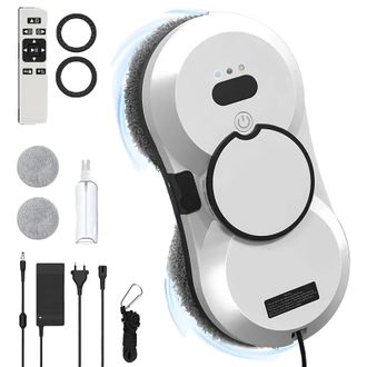 OEM Robot Limpiacristales, Pulverizaci&oacute;n Autom&aacute;tica De Agua, Potente Succi&oacute;n, 5600 Pa, Set B