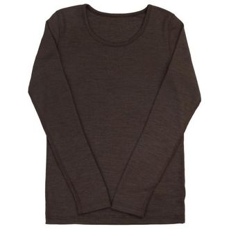 Joha Blouse L/S Merinounterw&auml;sche f&uuml;r Damen | schwarz