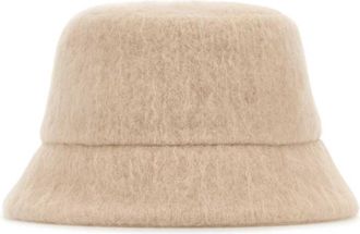 Helen Kaminski Beige Textured Bucket Hat