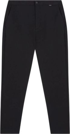Calvin Klein Comfort Knit Tapered Broek - Heren - Chinos - Blauw - W28 L32 - Katoen - Broeken