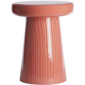 Light & Living Light&living - Mesa Auxiliar Nunoa En Coral - &Oslash;41x51 Cm