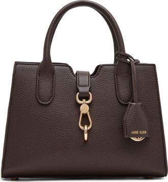 Anne Klein Small Satchel in Espresso at Nordstrom Rack