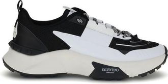 Valentino Garavani Multicolor Calf Leather Bos Taurus Athletic Mens Sneakers