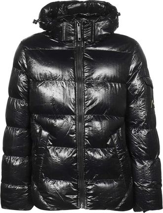 Point Zero Coats - Heren - Winterjassen - Zwart - M - Jassen