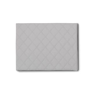 Talamo Italia Cabecero De Cama Cleziana, Cabecero En Polipiel En La Pared, 100% Made In Italy, Adecuado Para Cama Individual, 90x60cm, Blanco,, Con Embalaje Reforza