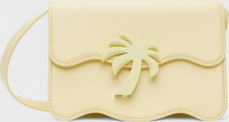 Palm Angels Womens Beach Bag Mm Yellow - One Size