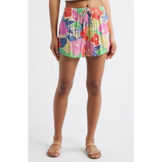 Rip Curl Tropical Party Pack Beach Shorts in Yellow Multi at Nordstrom, Size Xx-Small