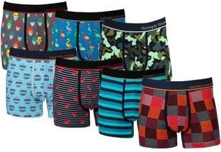 Unsimply Stitched 7-Pack Assorted Stretch Cotton Trunks in Blue Black at Nordstrom Rack, Size Xx-Large