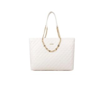 Liu Jo Tote Bags, female, Beige, Size: ONE SIZE Ecs L Tote