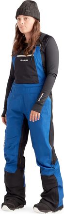 Dakine Womens Stoker Gore-Tex 3-Layer Ski/Snowboard Bibs, Ultramarine Blue, X-Large