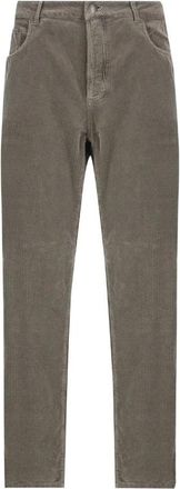 Brunello Cucinelli M280Nf 1012 Slim-fit Broeken - Heren - Slim Fit Broeken - Grijs - M - Katoen - Broeken