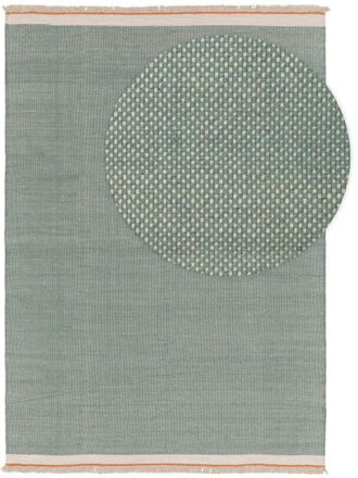 benuta Alfombra de lana menta 200x300
