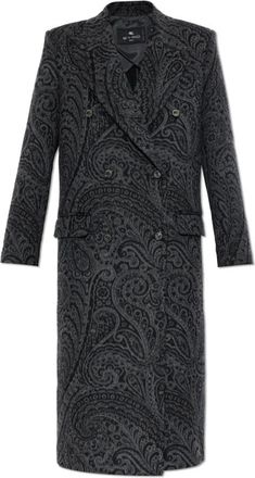 Etro Coats - Dames - Mantel - Grijs - S - Jassen
