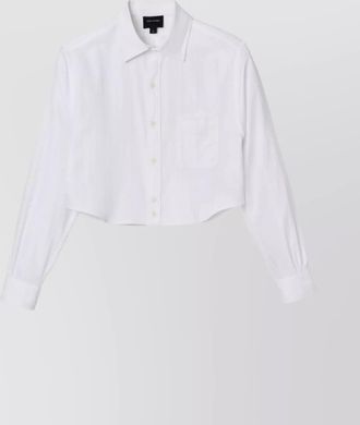 Marc Jacobs cotton shirt monogram jacquard