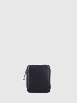 Comme Des Gar&ccedil;ons Leather Wallet with Zip and Internal Compartments