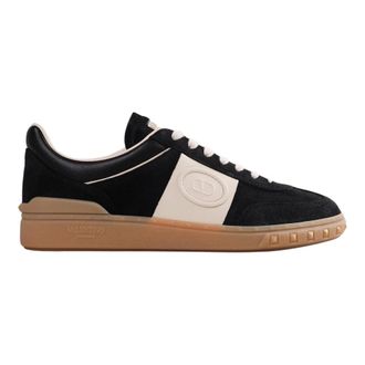 Valentino Schoenen, Heren, Zwart, 40 EU, Leer, Sneaker Upvillage