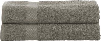 Superior 2Pc Cotton Bath Sheet Set