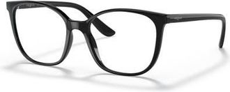 Vogue Eyewear 52mm Rectangle optical glasses in Black at Nordstrom