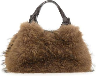 Gianni Chiarini Dua - Dames - Handtassen - Bruin - ONE Size - Leer - Tassen