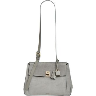 Tom Ford Medium Suede Besace Shoulder Bag in Cloudburst at Nordstrom