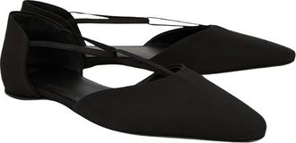 Toteme The T-strap grosgrain point-toe flats Size 39