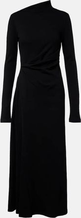 Sportmax Abito midi Edile in misto lana e cotone