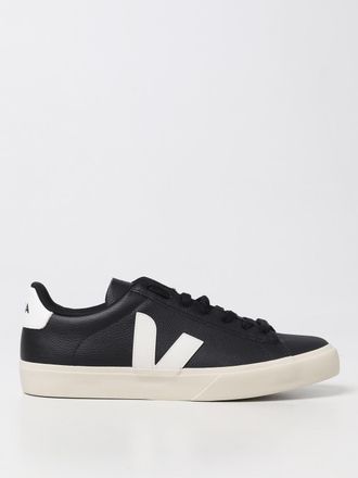Veja Campo Chromefree Low-Top Sneakers in Sustainable Leather with Contrast Logo