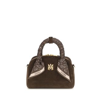 Amiri Brown Calf Leather Bos Taurus Shoulder Womens Bag